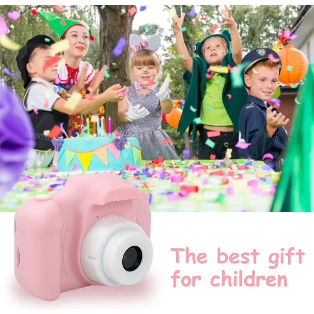 GENERICO - Cámara Digital Fotográfica Infantil Foto Video Hd Recargable.