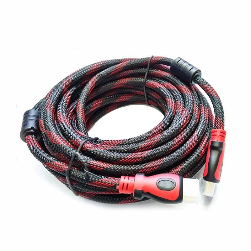 SEISA - Cable Hdmi 5 Metros Doble Filtro Mallado Punta Dorada