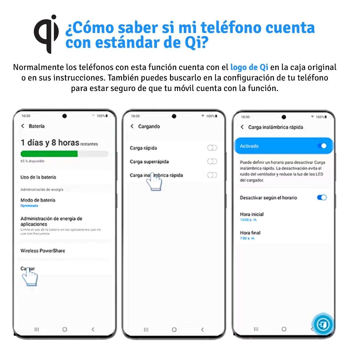 COMPRALOENCASA COM - Reloj Despertador Cargador Inalámbrico AY-21