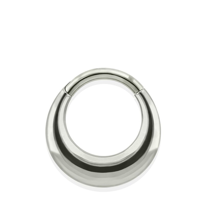 AGHA JEWELRY - Titanio piercing Clicker Aro con Bisagra Chloe para Oreja Cartílago y Nariz
