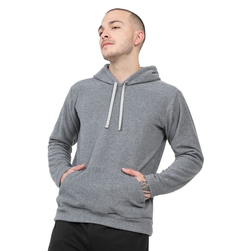 SANTANA - Hoodie Térmico Hombre Vancouver Santana Gris Medio_.
