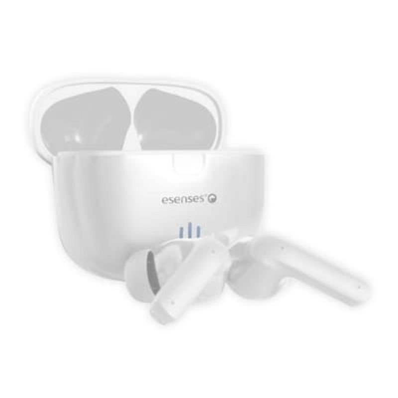 ESENSES - Audífonos Inalámbricos Bluetooth In Ear EB- TWS- 400 ANC BLANCO