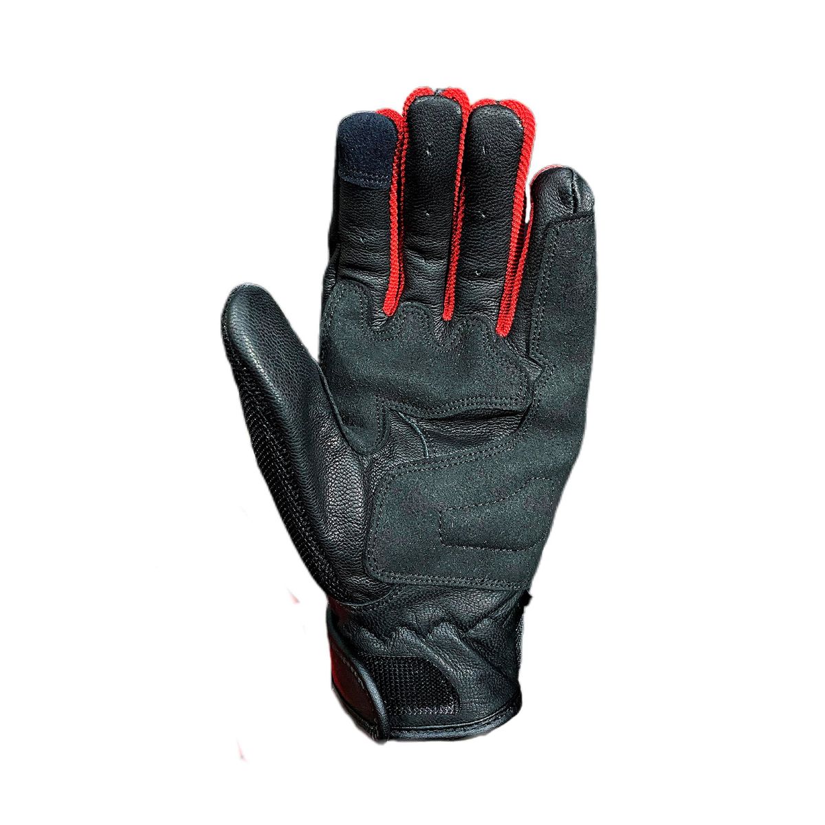SMART BIKERS - GUANTES DE PROTECCION SM RACEWEAR RIDER NEGROROJO L