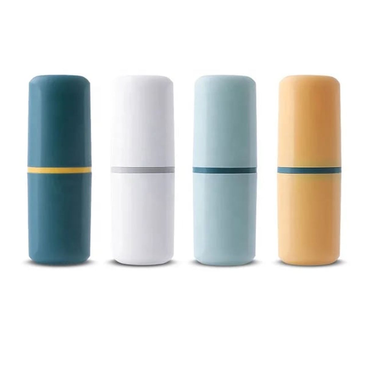 GENERICO - Estuche para Cepillo Dental Portátil AZUL CIELO