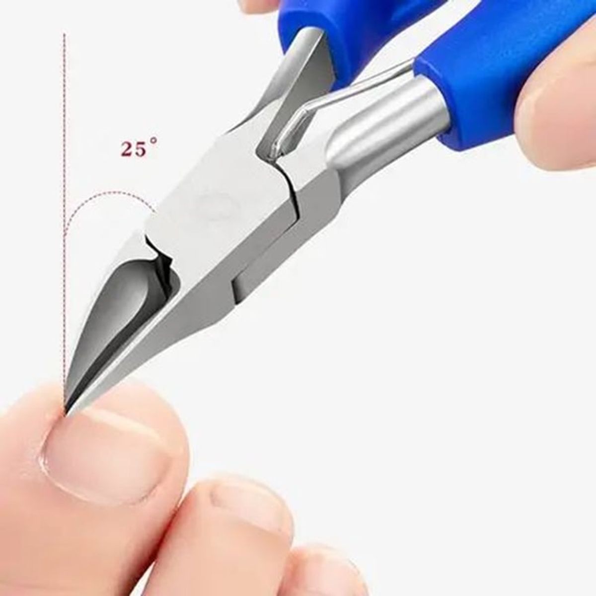 GENERICO - Cortauñas alicate punta curva Para Uñas Encarnadas Gruesas