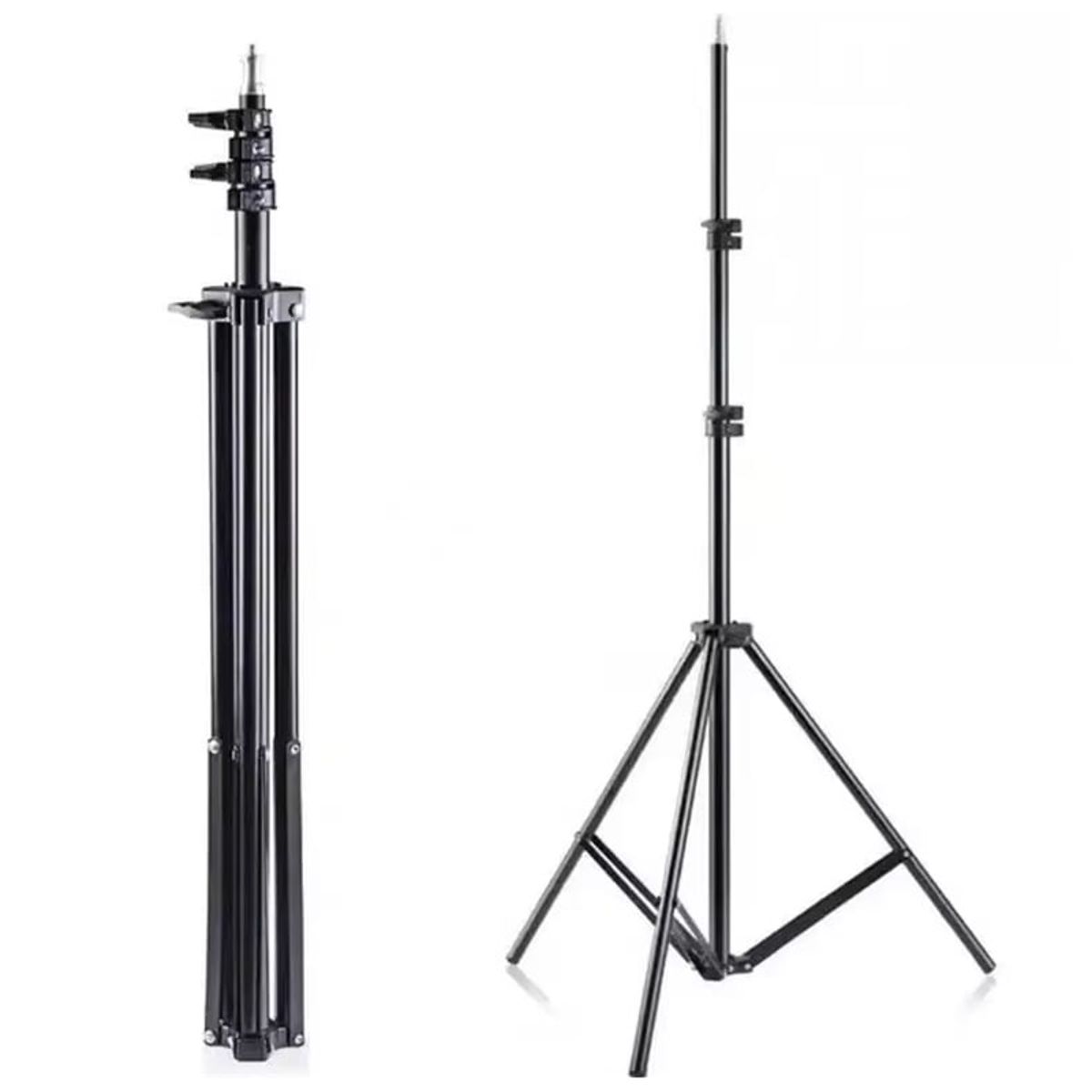 GENERICO - Tripode Ajustable Y Libiano De 110cm Para Camara o Aro De Luz