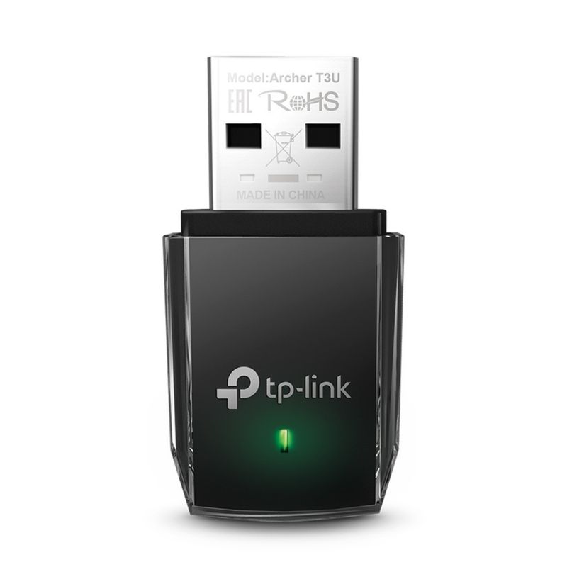 TP LINK - ADAPTADOR USB MINI TP-LINK ARCHER T3U AC1300 DUAL BAND