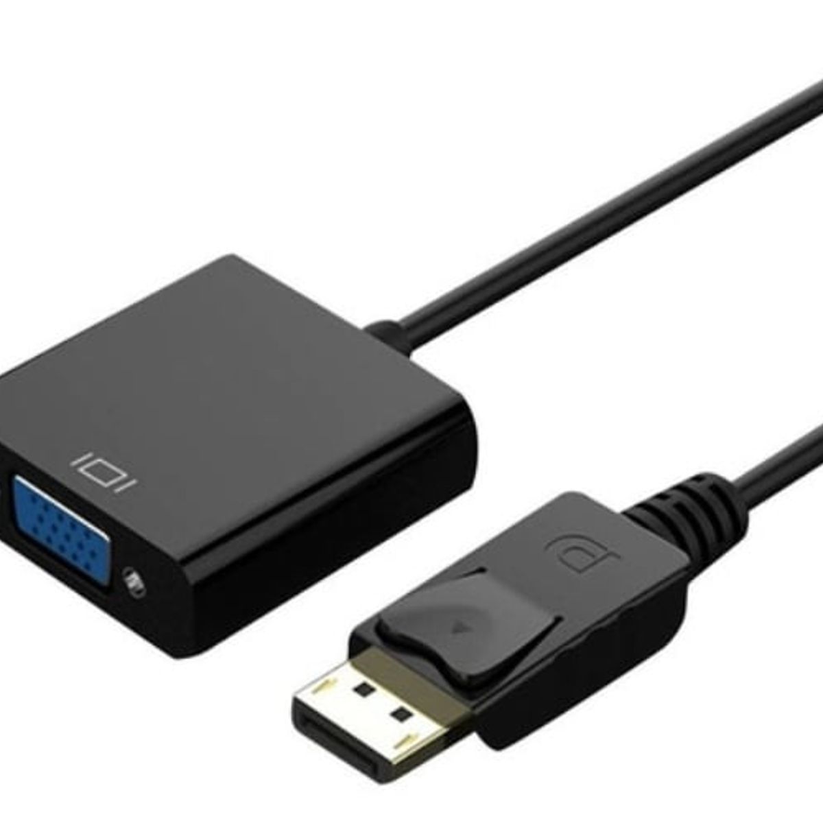 SEISA - Convertidor De Displayport A Vga 15 Pines
