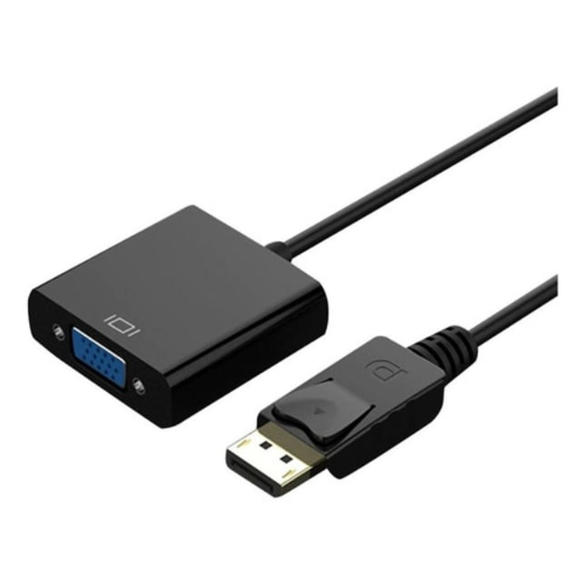 SEISA - Convertidor De Displayport A Vga 15 Pines