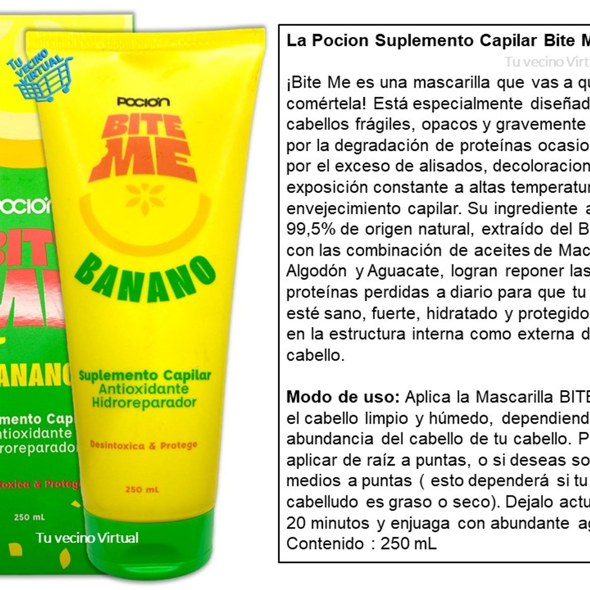 LA POCION - Suplemento capilar bite me -  La Pocion