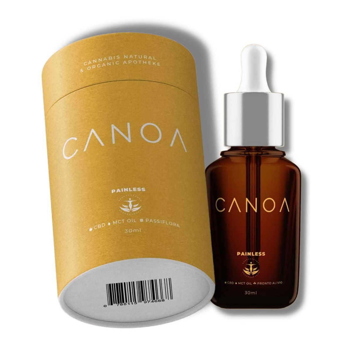 GENERICO - Aceite Mct Canoa Painless Cbd 10% X 30ml