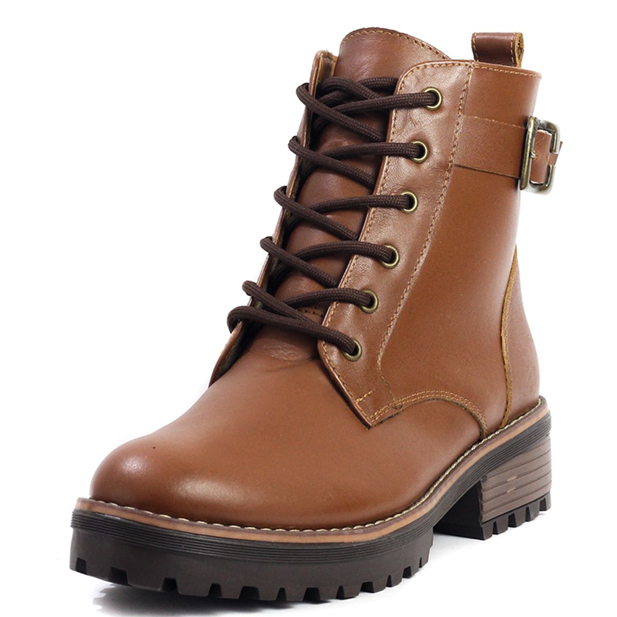 OCAI - Bota Mujer Cuero Miel OCAi Olivia