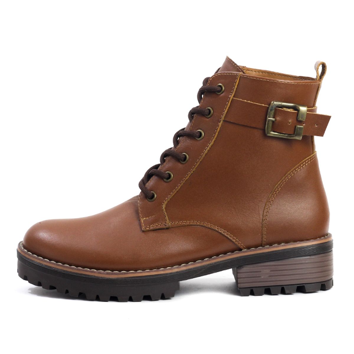 OCAI - Bota Mujer Cuero Miel OCAi Olivia