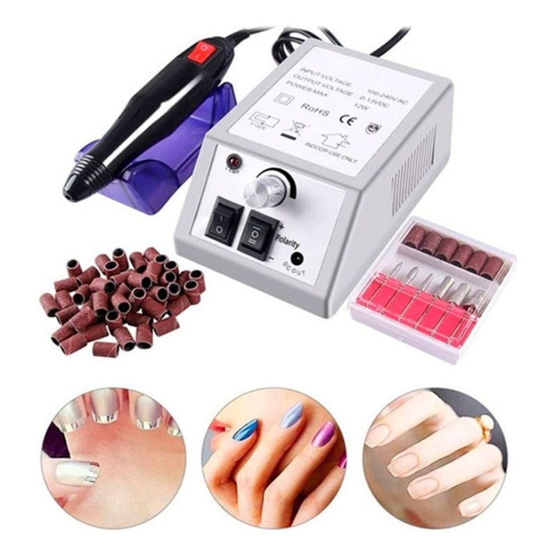GENERICO - Pulidor Profesional De Uñas Pedicure Manicure Eléctrico