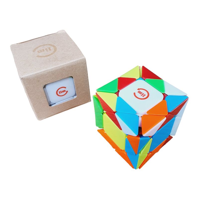 GENERICO - Skewb Fission Cubo Rubik Limcube Mod Clover Helicopter