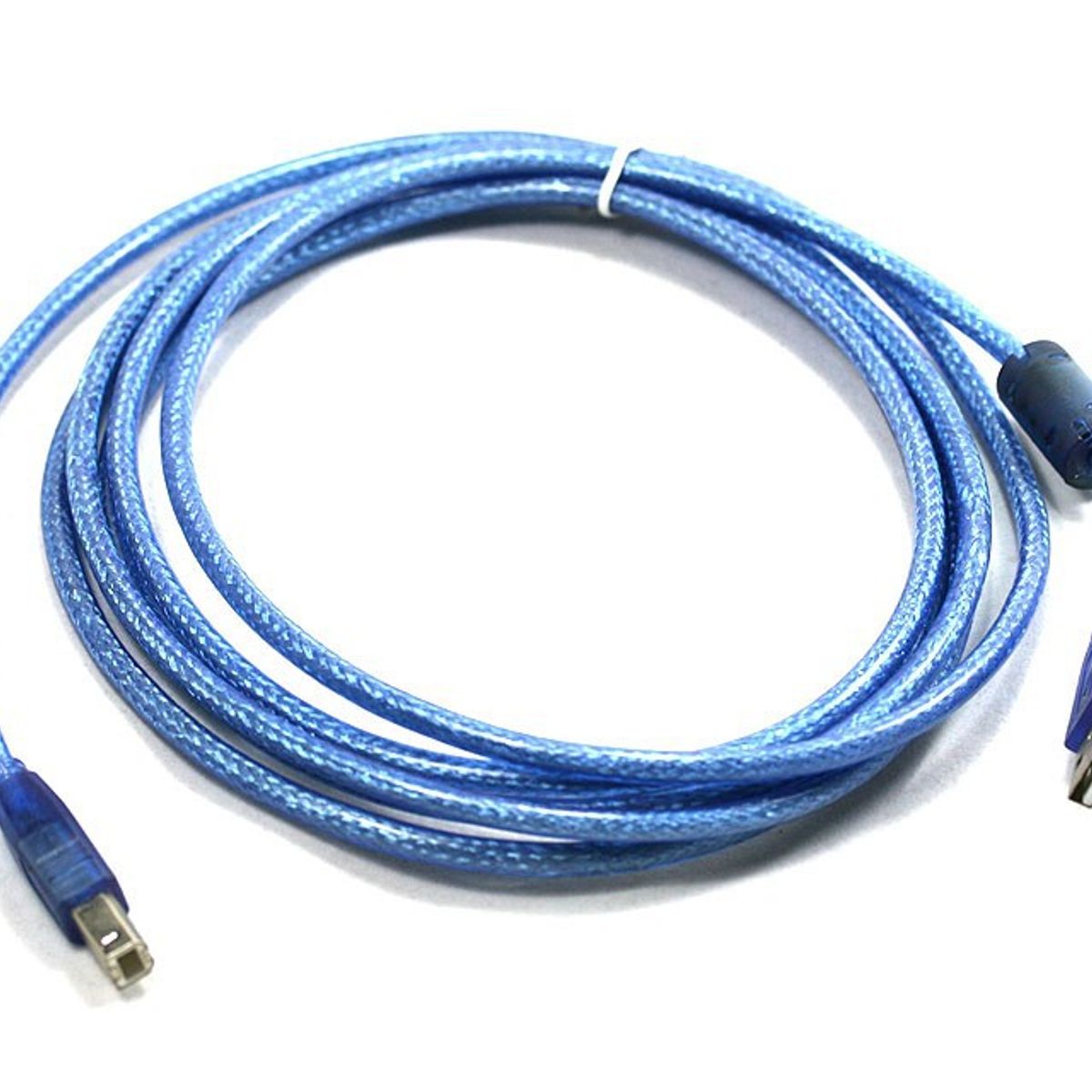 SEISA - Cable Usb 2.0 Para Impresora 1.5 Metros Blindado Con Filtro