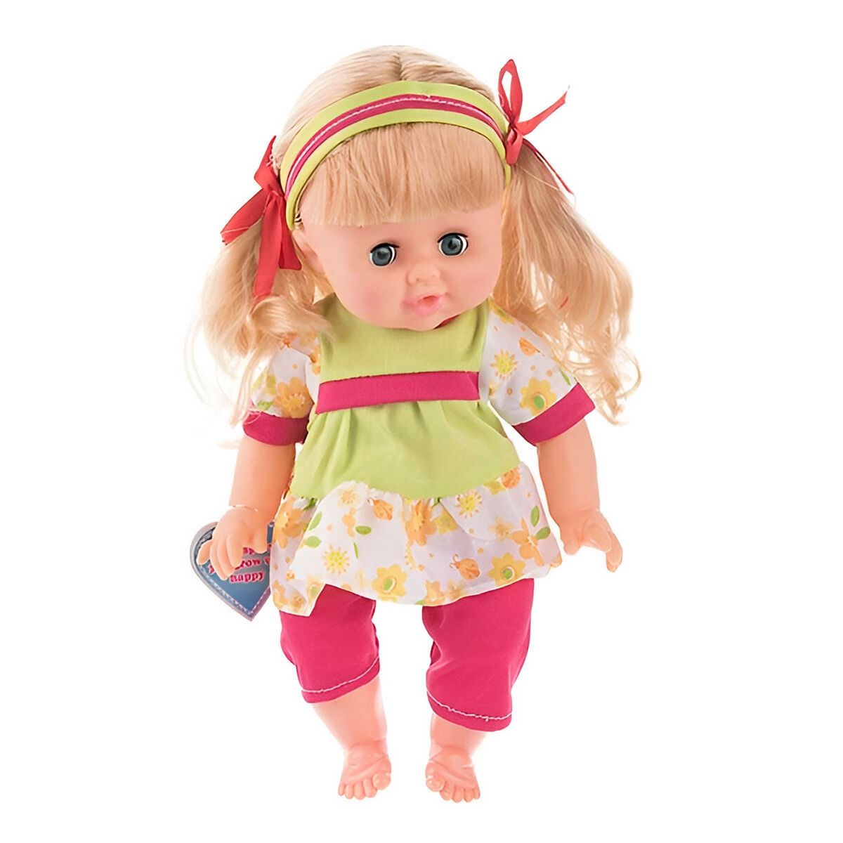 GENERICO - Muñeco Bebe Flor Fucsia Pañal Vacinilla Juguete Niñas