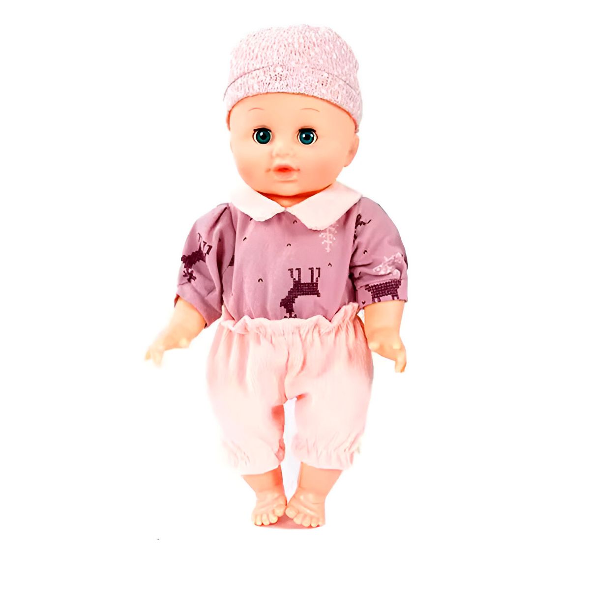 GENERICO - Muñeco Bebe Tetero Utencilios Vacinilla Juguete Interactivo