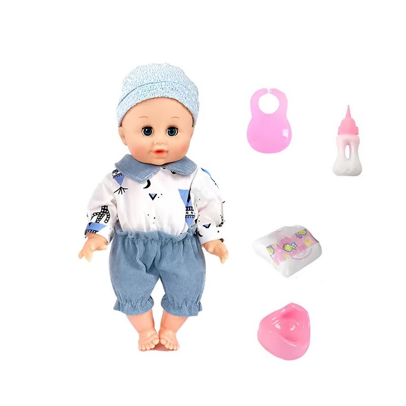 GENERICO - Muñeco Bebote Bebe Cuidado Pañal Bacinilla Juguete Niña