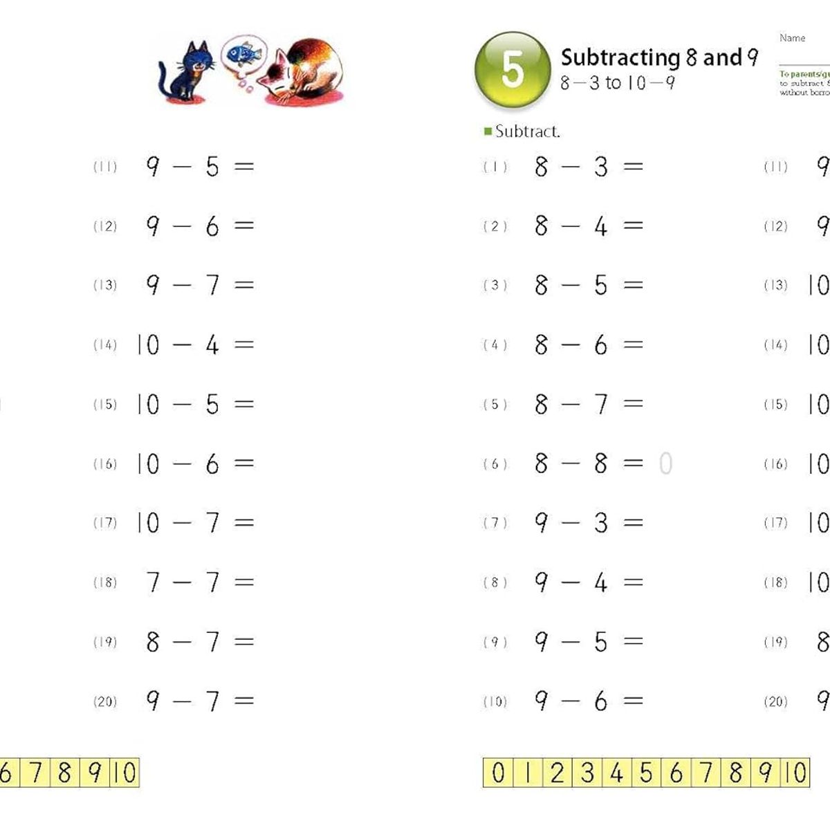 JUGANDO Y EDUCANDO - Libro Kumon Mi Libro De Restas Simples Didáctico Para Niños