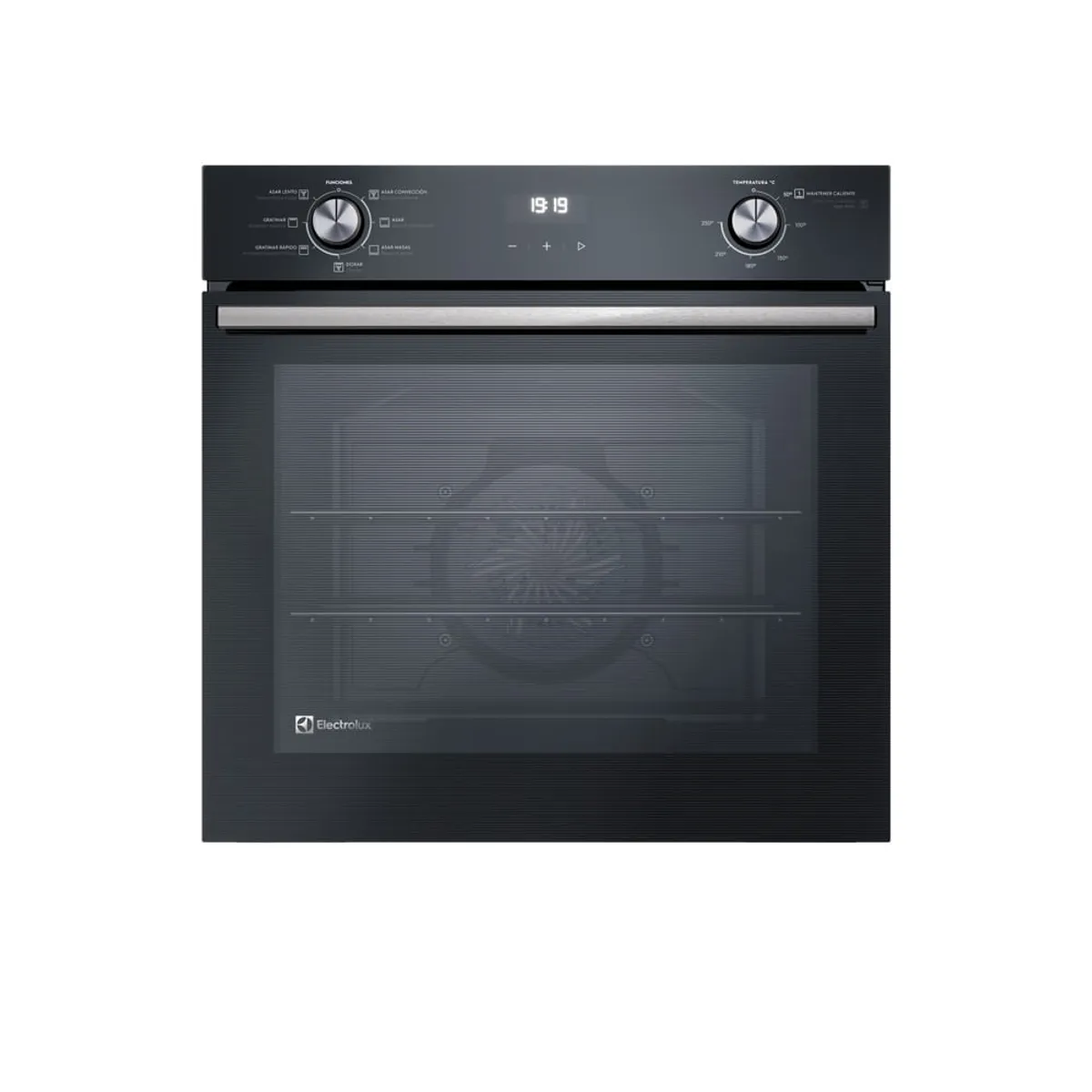 ELECTROLUX - Horno de Empotrar Eléctrico Electrolux 80L Convección y Timer Digital Negro OE8EH
