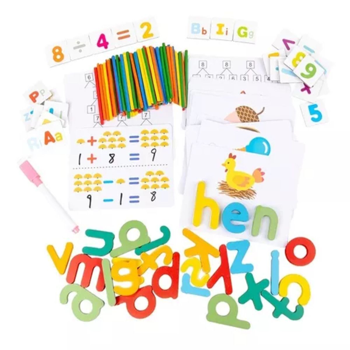 JUGANDO Y EDUCANDO - Juego Didáctico Interactivo Inglés Y Matemáticas Niños