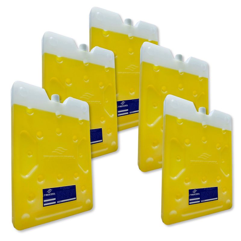 GENERICO - KIT X5 Placa Portátil Gel Refrigerante para Cadena de Frío