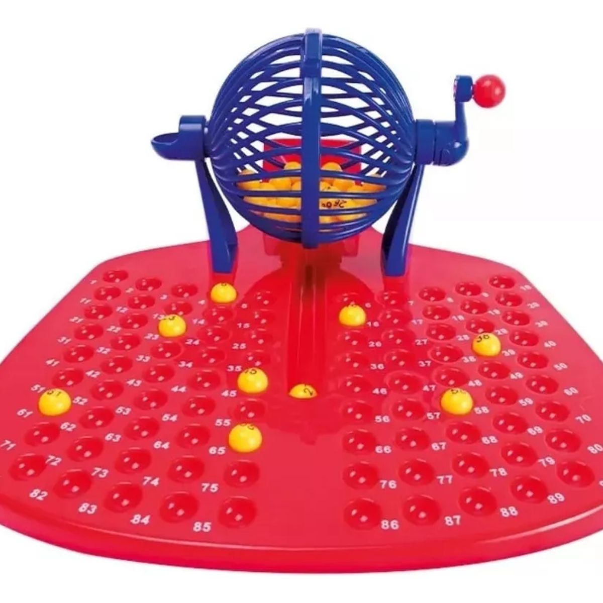 GENERICO - Juego Mesa Bingo Tradicional Clásico Pelotas Diversion Amigo