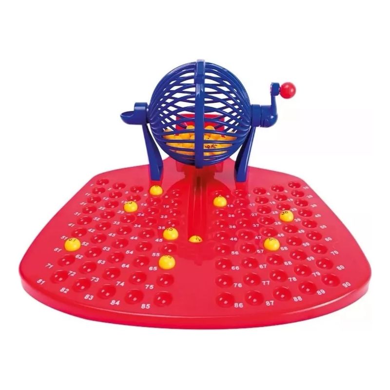 GENERICO - Juego Mesa Bingo Tradicional Clásico Pelotas Diversion Amigo