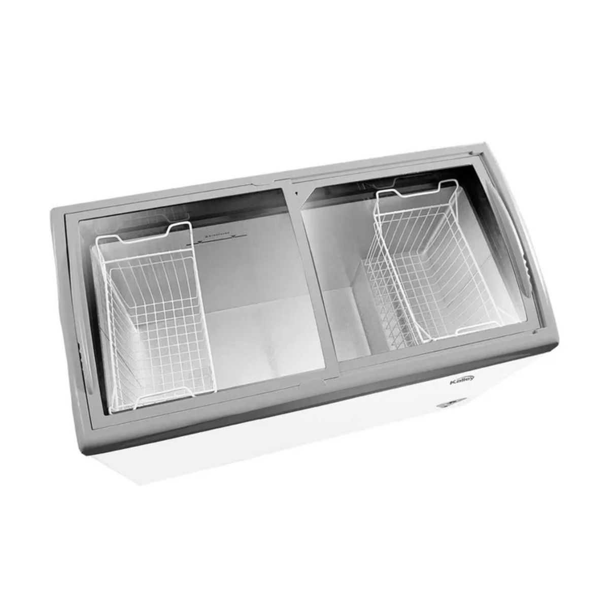 KALLEY - Vitrina Horizontal KALLEY 254 Litros K-VH254L Blanco
