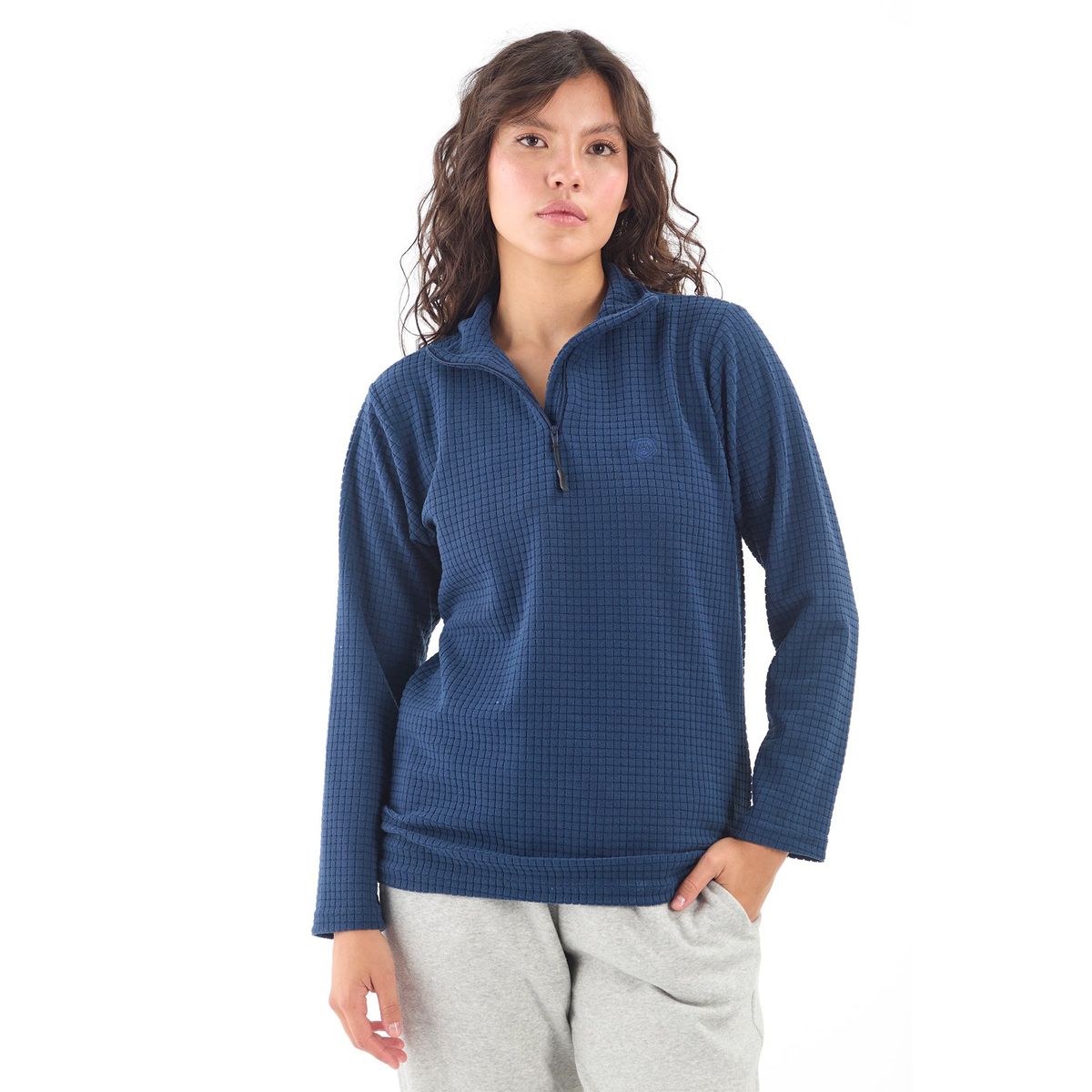 SANTANA - Saco Mujer Páramo Sumapaz Azul Oscuro