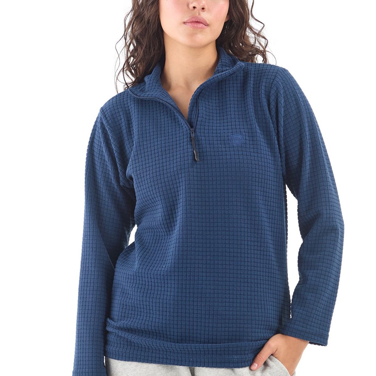 SANTANA - Saco Mujer Páramo Sumapaz Azul Oscuro