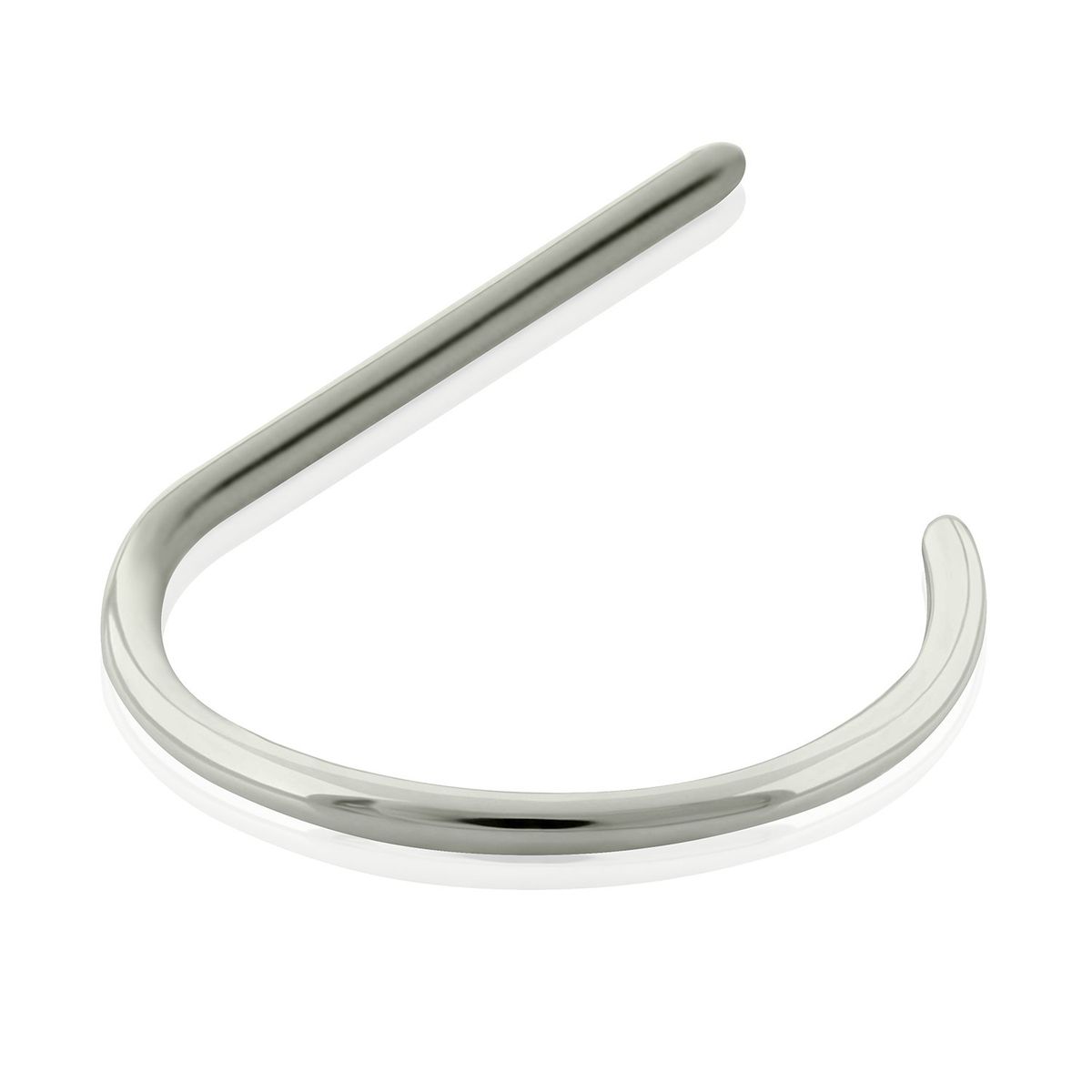 AGHA JEWELRY - Titanio Piercing Nostril  Aro D-Ring  o Aro forma de D para Nariz