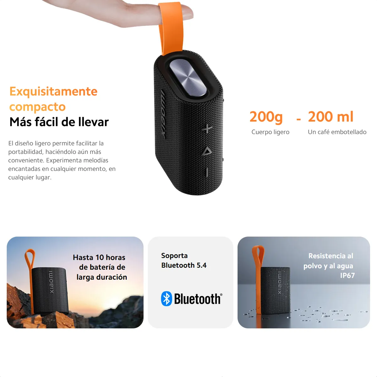XIAOMI - Xiaomi Sound Pocket Parlante Inalámbrico Portátil Ip67 Tws