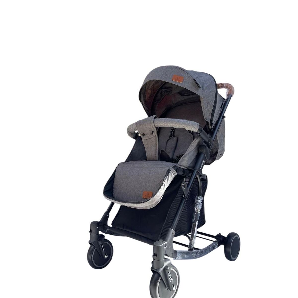 GENERICO - Coche Para Bebe Mecedora Maxibaby Capota Extraible GRIS