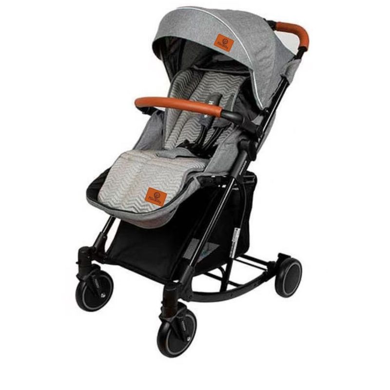 GENERICO - Coche Para Bebe Mecedora Maxibaby Capota Extraible GRIS