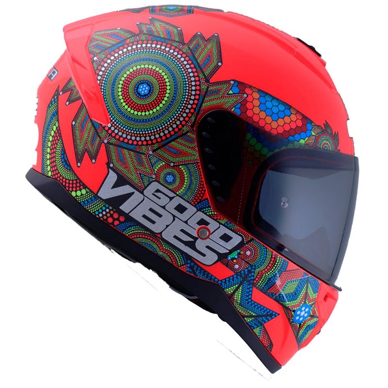EDGE HELMETS - Casco Edge Integral Zoom Pro Xamma Rojo Certificado DOT - XL