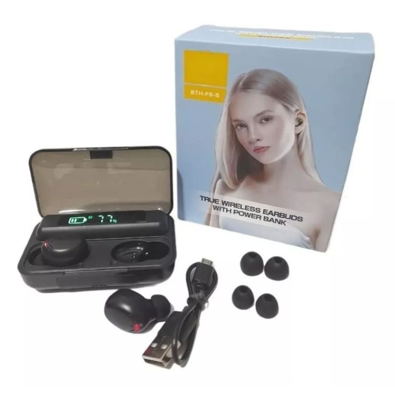 Audifonos In-ear Gamer Inalambricos Tws Bth-f9-5 Bluetooth ZHOPI