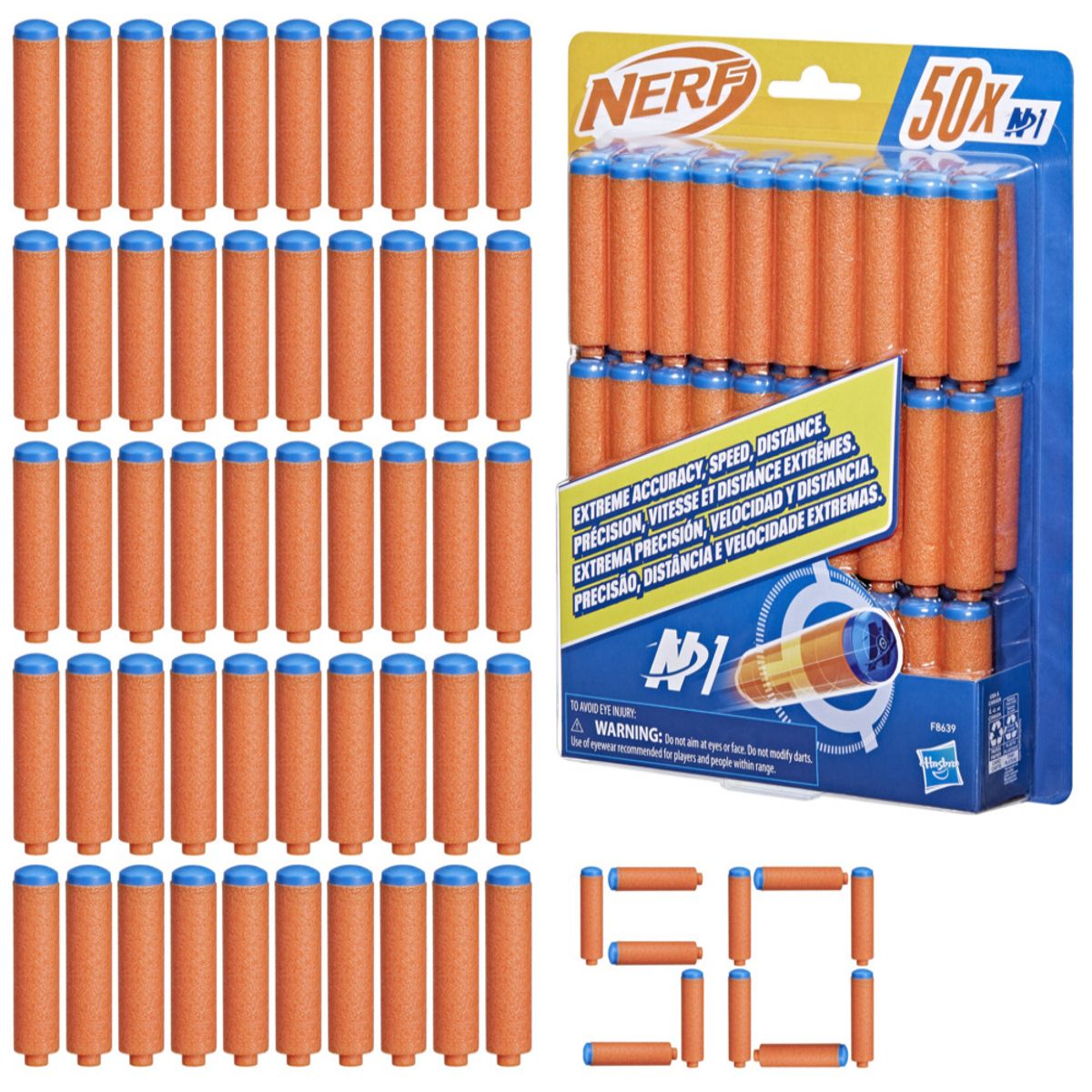 HASBRO - Nerf N Series Repuesto x 50