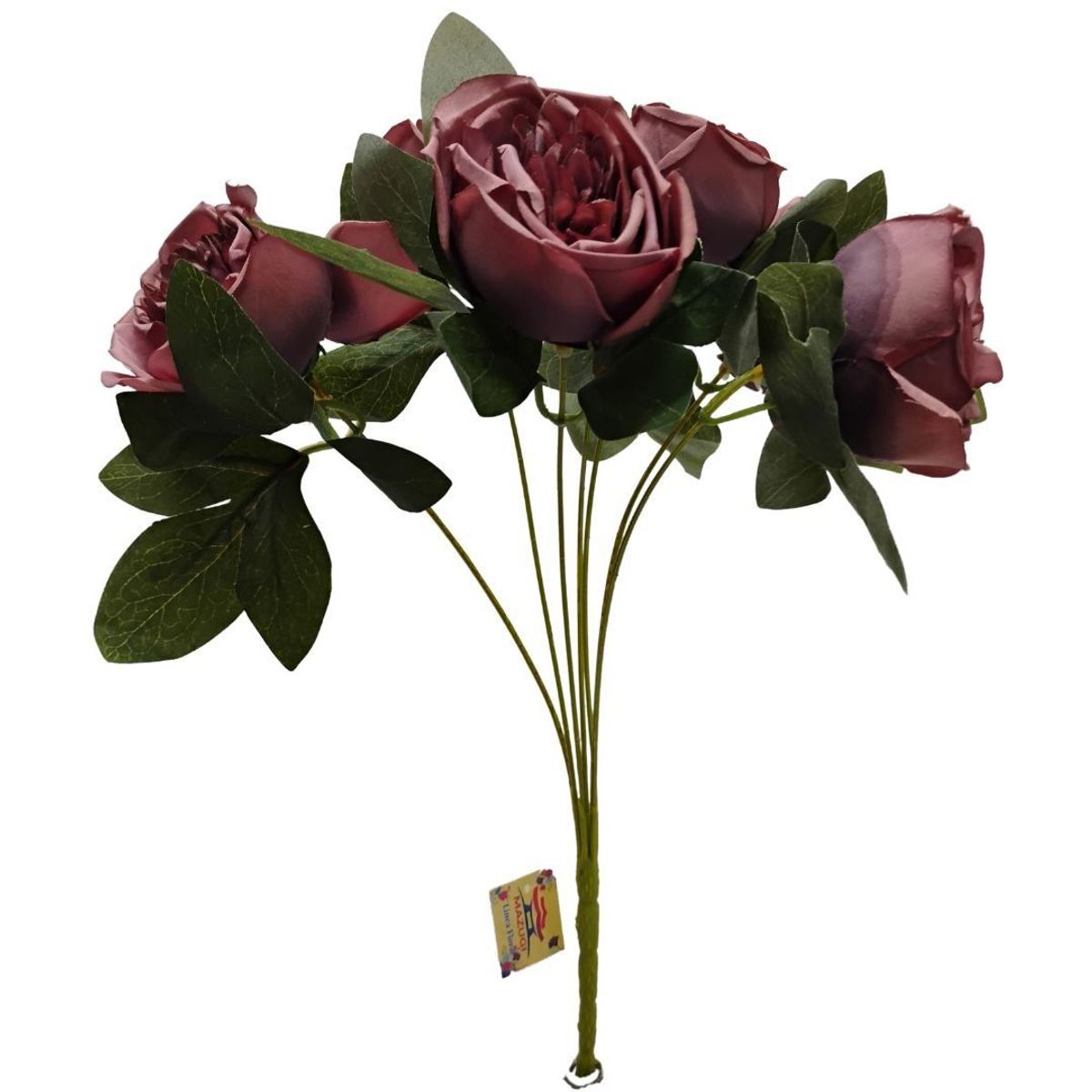 MAZUGI - Matas Rosas Secas Flores Artificiales Decoración
