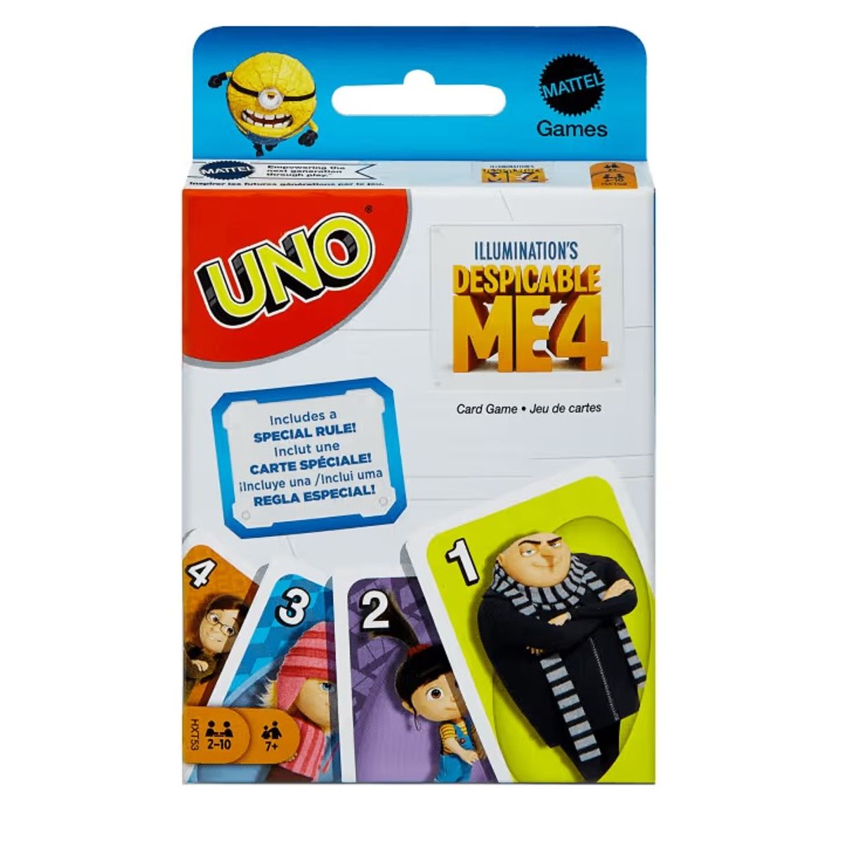 MATTEL - Juego De Cartas Uno Mi Villano Favorito 4