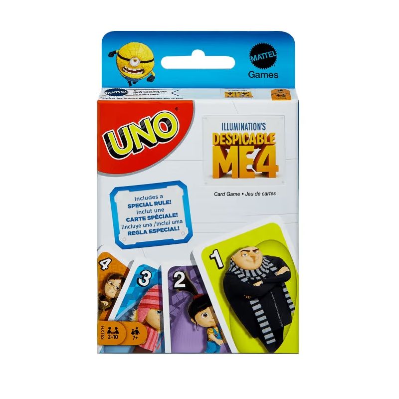 MATTEL - Juego De Cartas Uno Mi Villano Favorito 4