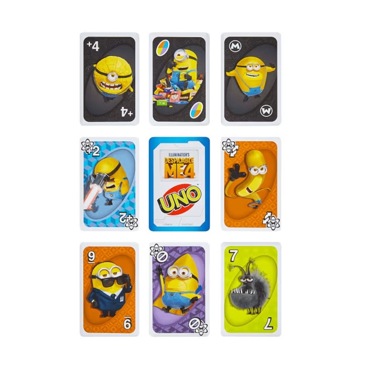 MATTEL - Juego De Cartas Uno Mi Villano Favorito 4