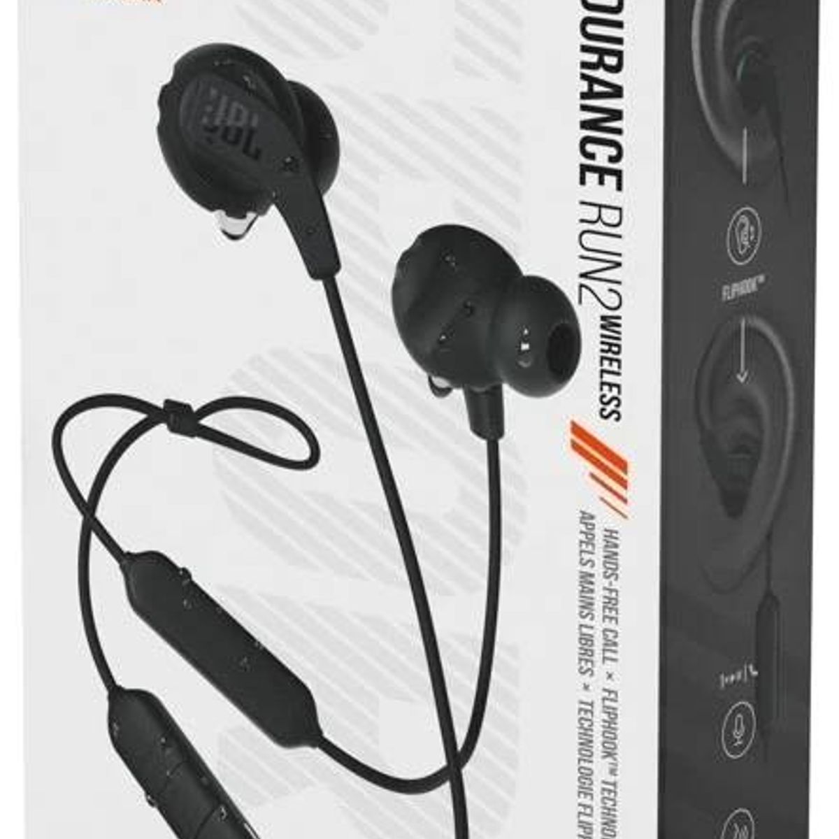 JBL - JBL ENDURANCE RUN 2 WIRELESS BLACK