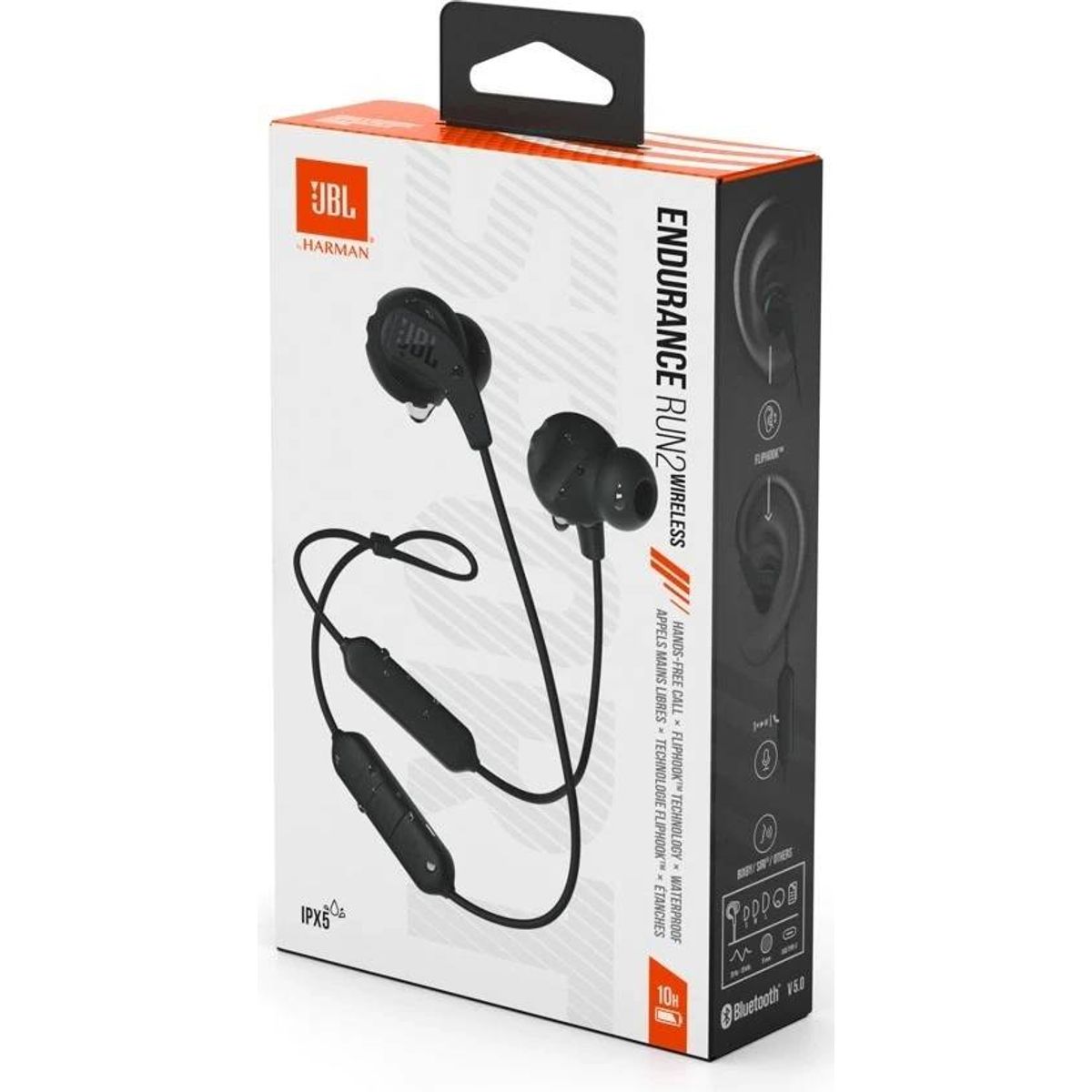 JBL - JBL ENDURANCE RUN 2 WIRELESS BLACK
