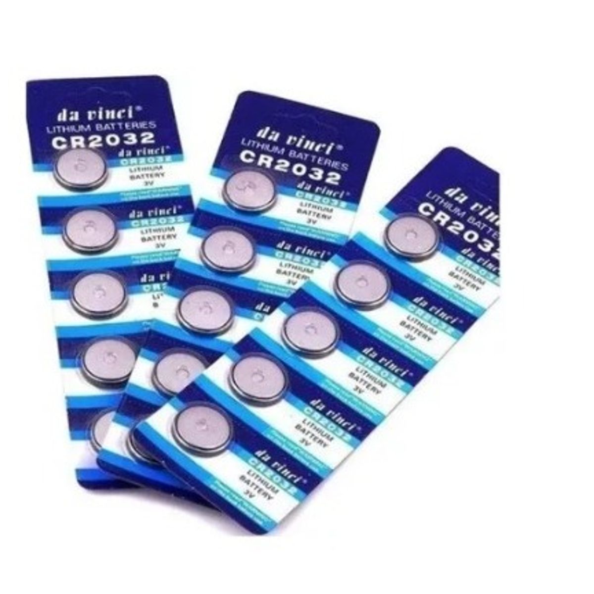 GENERICO - Batería Pila Cr2032 T&e Original Litio, 3v, Pack X 5