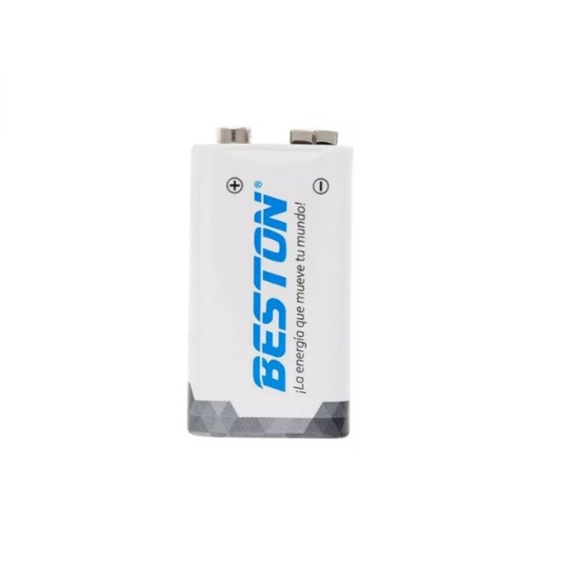 BESTON - Pila Bateria Cuadrada Beston 9v Carbon Bst-9v-6f22