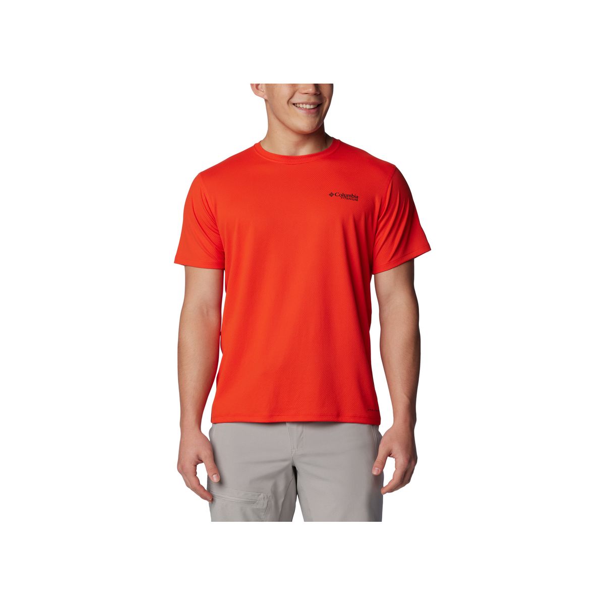 COLUMBIA - Camiseta Hombre Summit Valley™ SS Crew 2071891-ELK COLUMBIA.