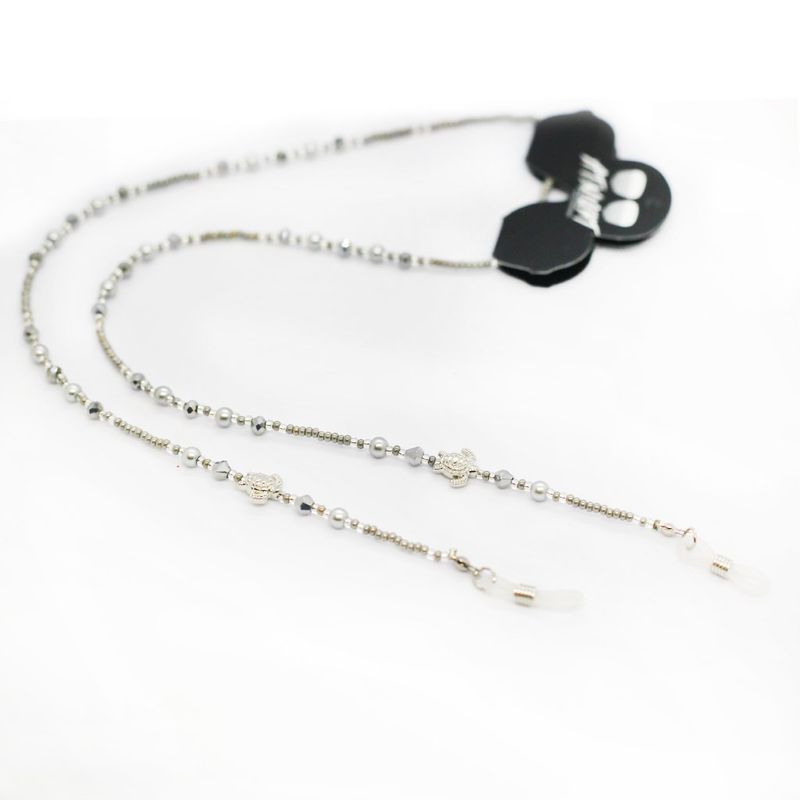 AT NIGHT SUNGLASSES - Cuelga Gafas At night Murano plata tortuguitas_.