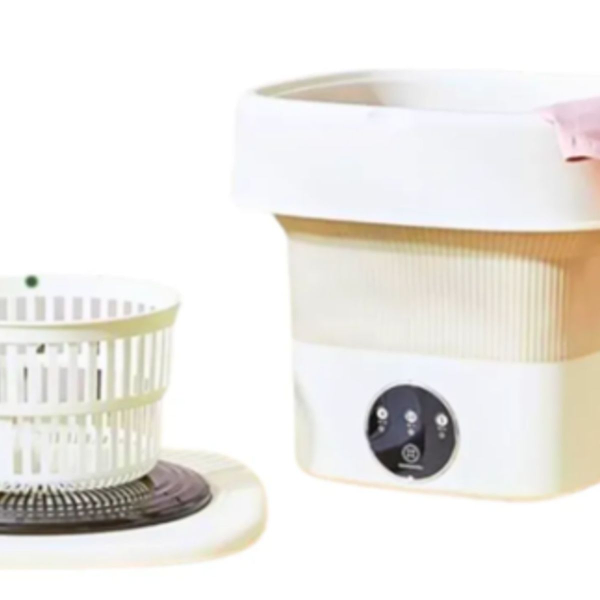 GENERICO - Mini Lavadora Portátil Plegable Con Temporizador